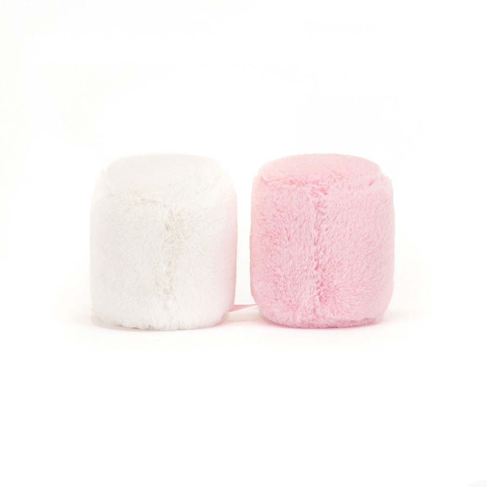 Jellycat Amuseable Pink & White Marshmallow