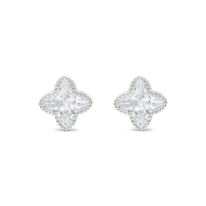 HYPOALLERGENIC SILVER PLATED EARRINGS A70