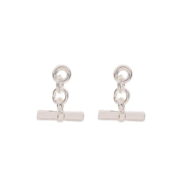 HYPOALLERGENIC SILVER PLATED EARRINGS A77