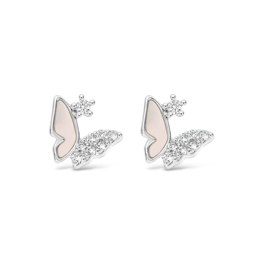 HYPOALLERGENIC SILVER PLATED EARRINGS A86