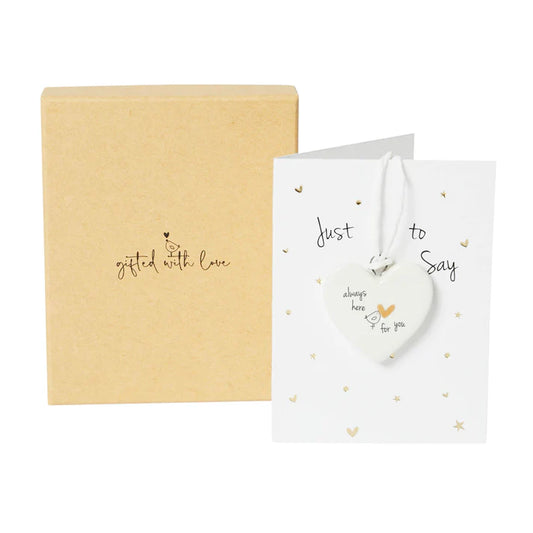 Always Here for you Boxed Hanging Decoration
