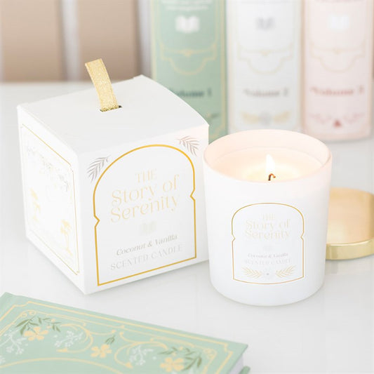 The Story of Serenity Scented Candle