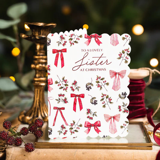 To a Lovely Sister Card