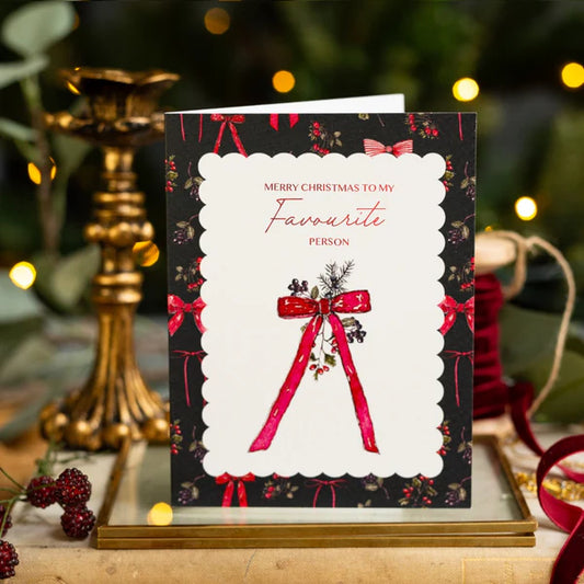 Merry Christmas to my Favourite Person Card