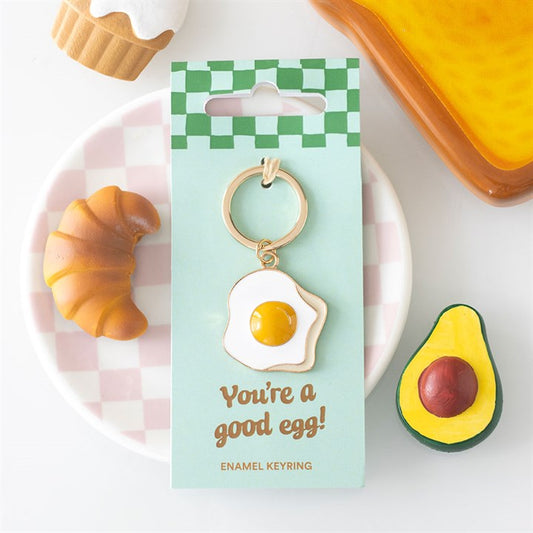 You're a good egg keyring