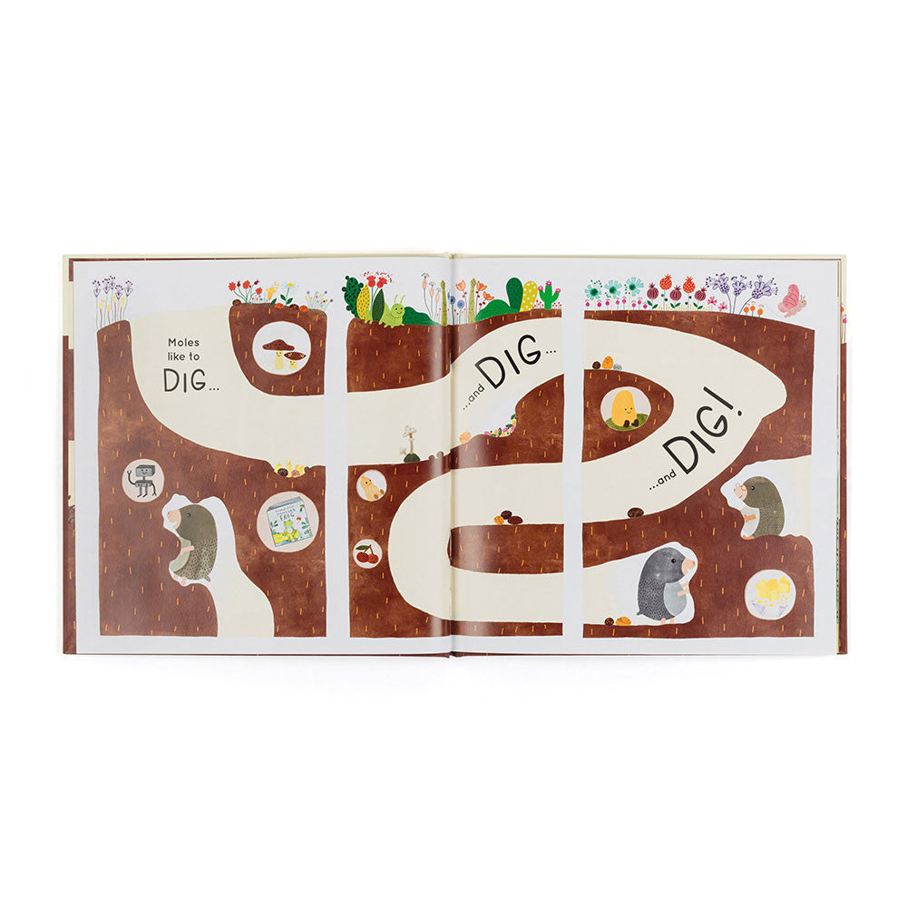 Jellycat - Muswell Mole Book
