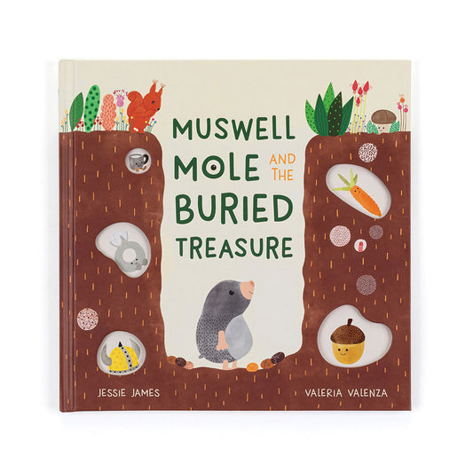 Jellycat - Muswell Mole Book