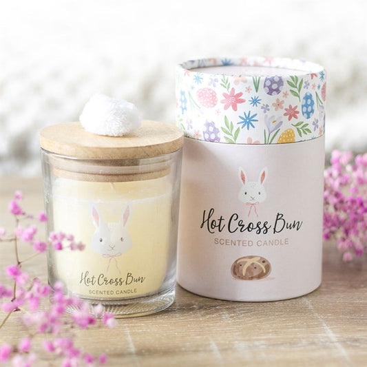 Sale - Hot Cross Bun Candle