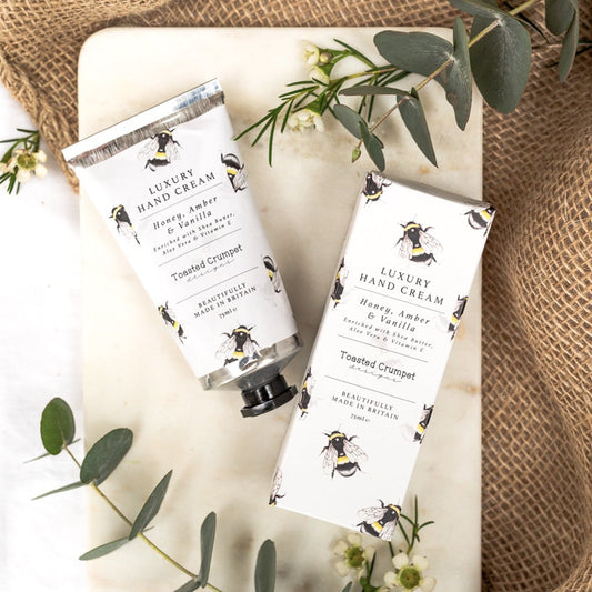 Honey, Amber & vanilla Hand Cream - Bee