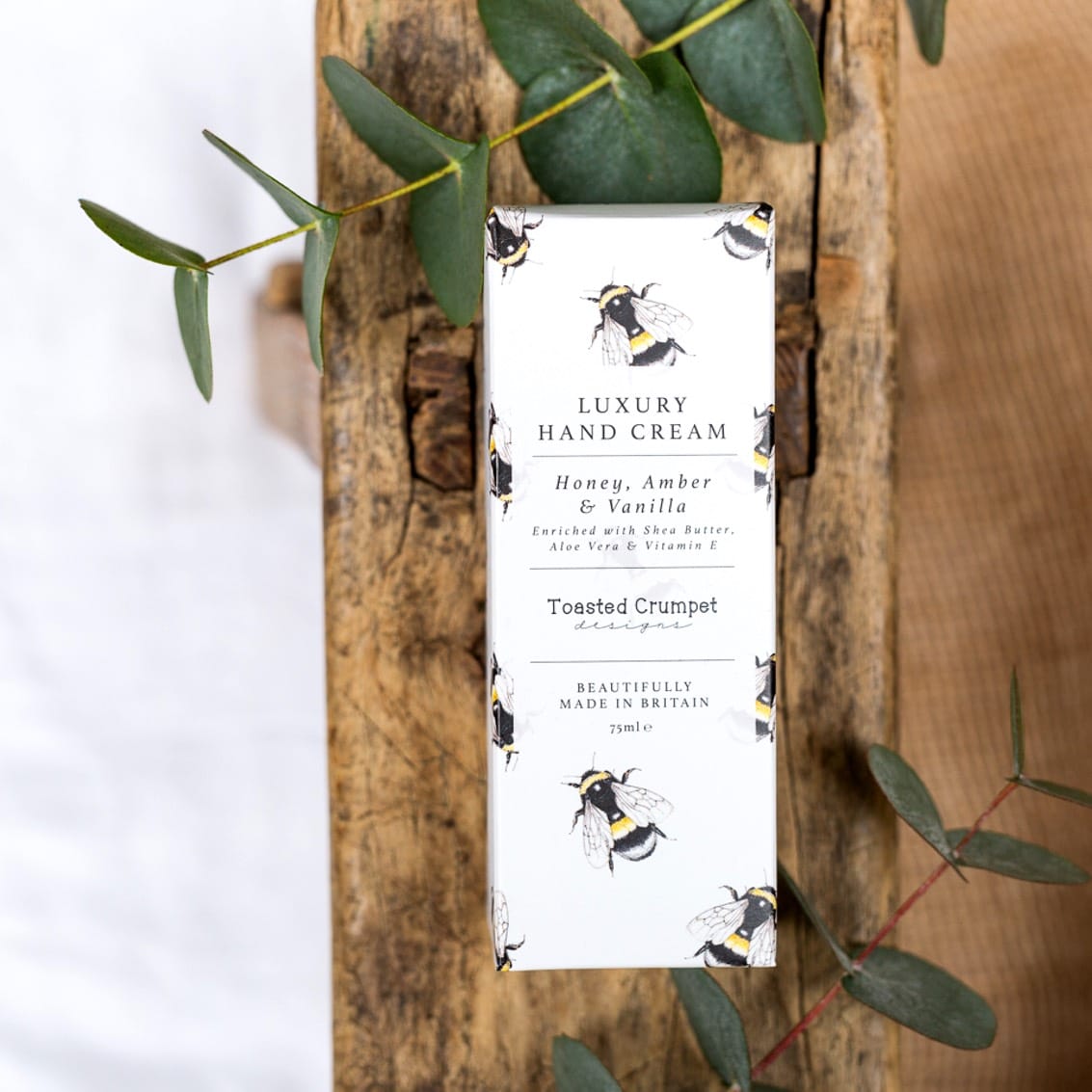 Honey, Amber & vanilla Hand Cream - Bee