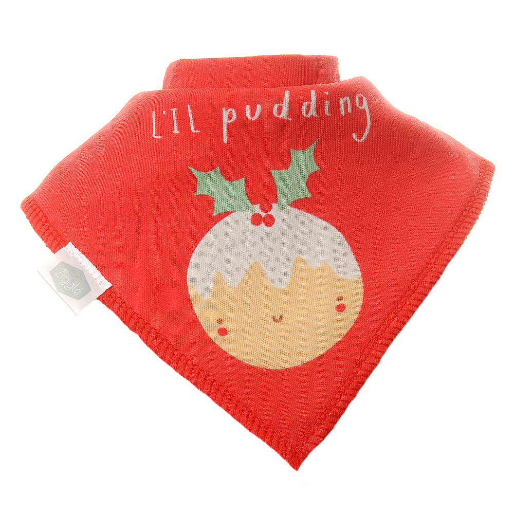 Ziggle Red L'il Pudding Bib