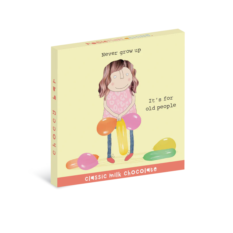 Rosie Made A Thing - Choccy Bar - Never Grow Up