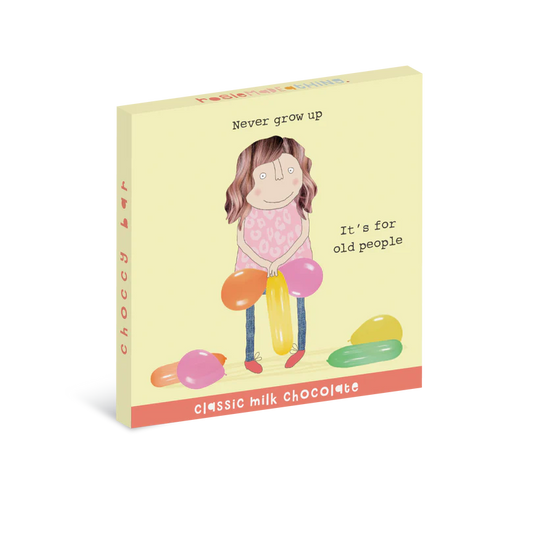 Rosie Made A Thing - Choccy Bar - Never Grow Up