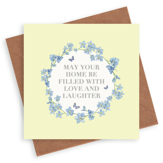Vintage Sentiments Greeting Card New Home