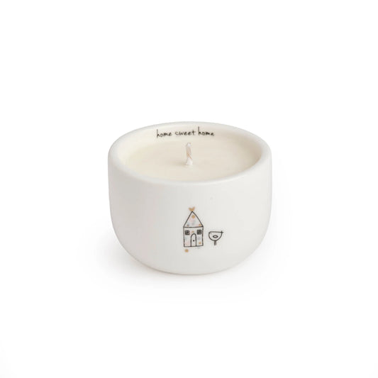 Home Sweet Home Ceramic Candle