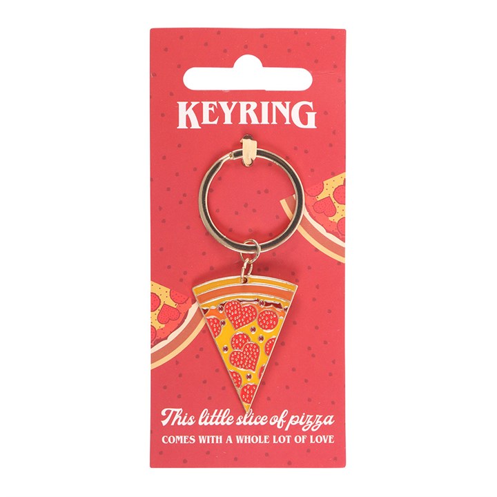 Pizza Slice Keyring