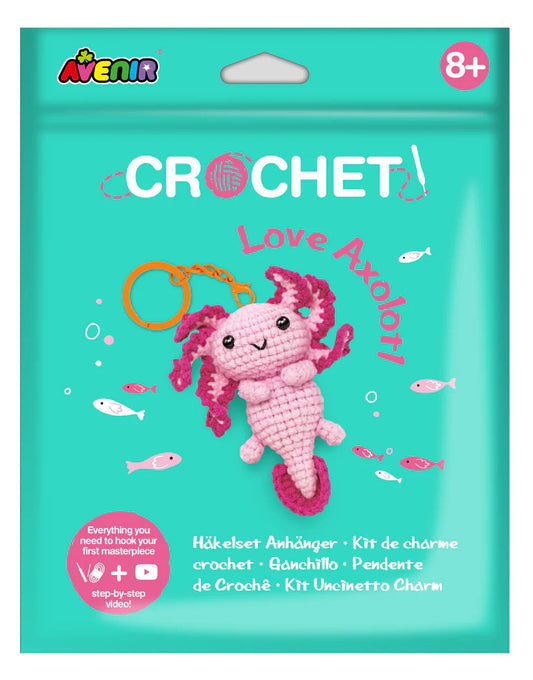 Crochet Love Axolotl