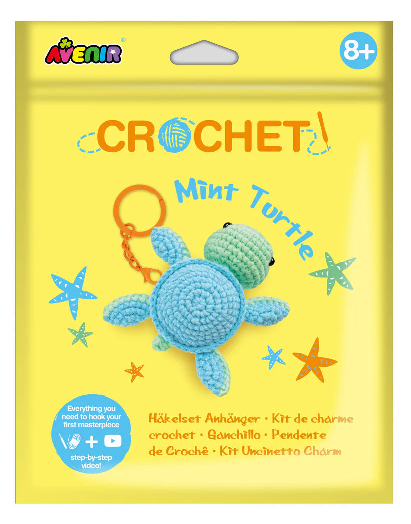 Crochet Mint Turtle