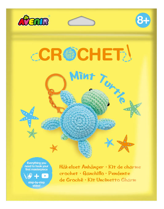 Crochet Mint Turtle