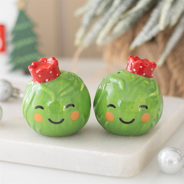 Brussels Sprouts Salt and Pepper shaker