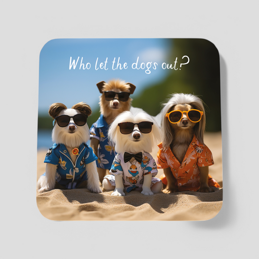 Who let the dogs out?  Coaster