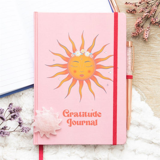 The sun Gratitude Journal With Pen