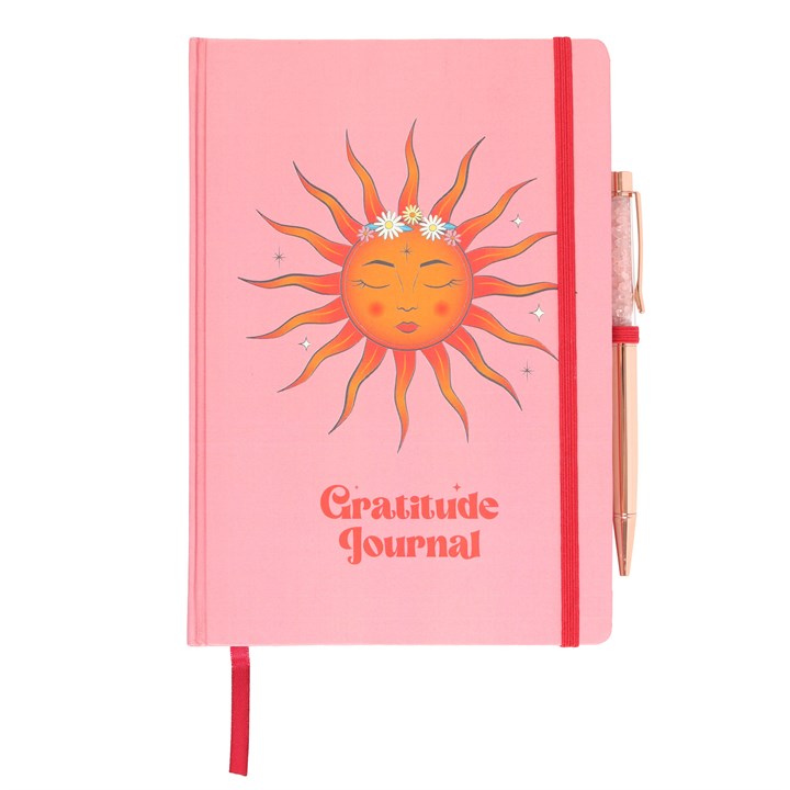 The sun Gratitude Journal With Pen