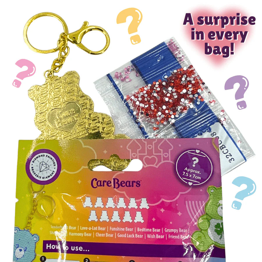 Care Bear Crystal Art Keyring - Blind Bag