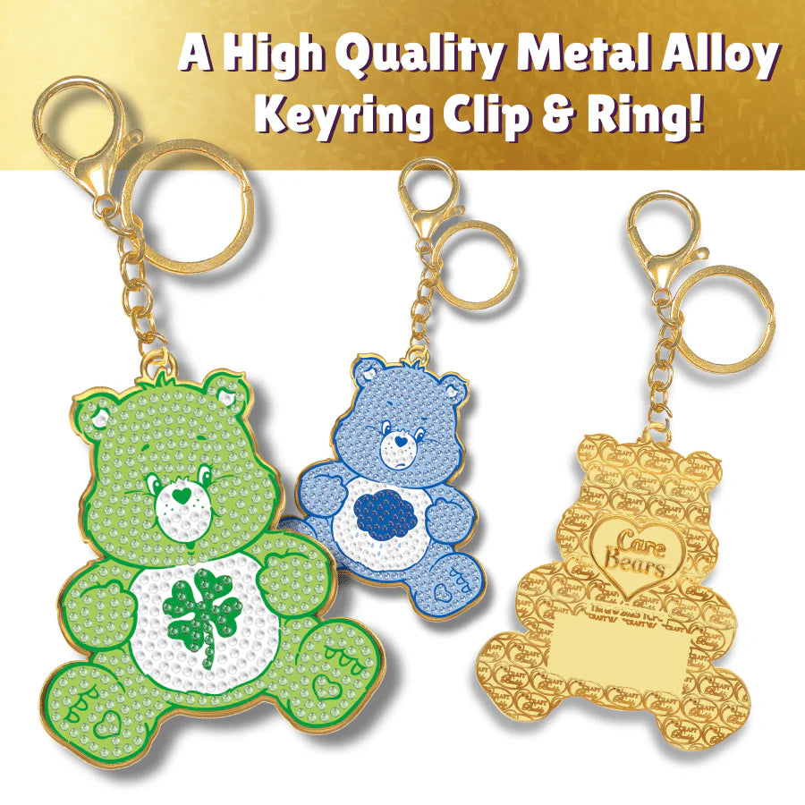 Care Bear Crystal Art Keyring - Blind Bag