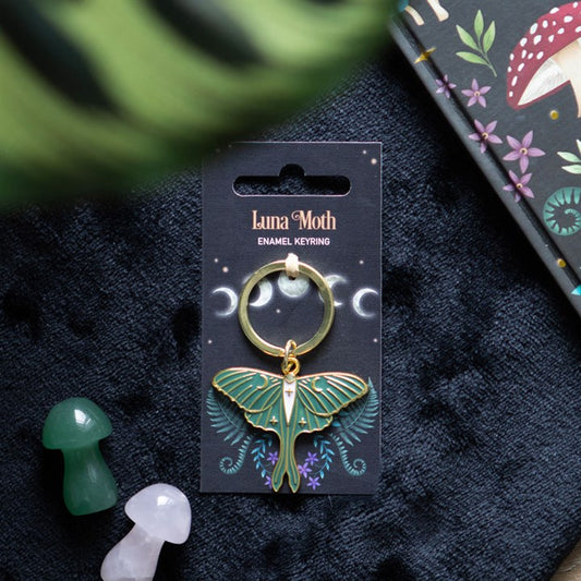 Keyring - Luna Moth