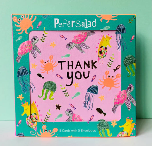 Papersalad - Thank YouNote Cards DK2210