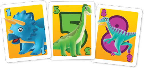 Dinosaur War Card Game