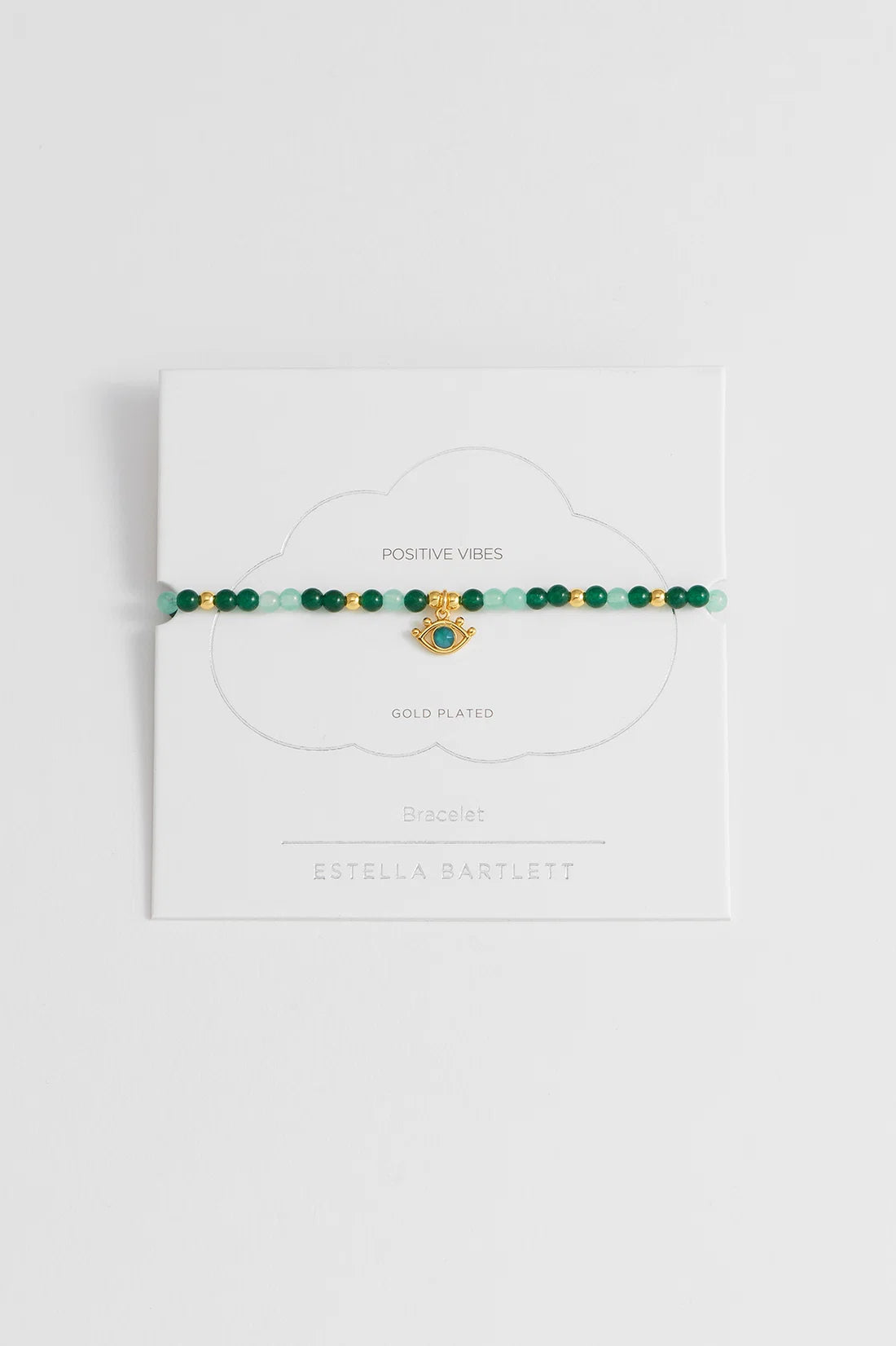 Estella Bartlett - Beaded Evil Eye Charm Bracelet