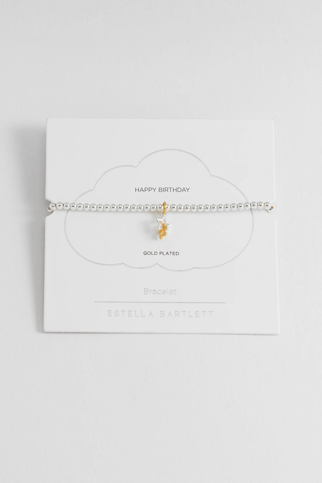 Estella Bartlett - Sienna Beaded Interlinked Star Charm Bracelet