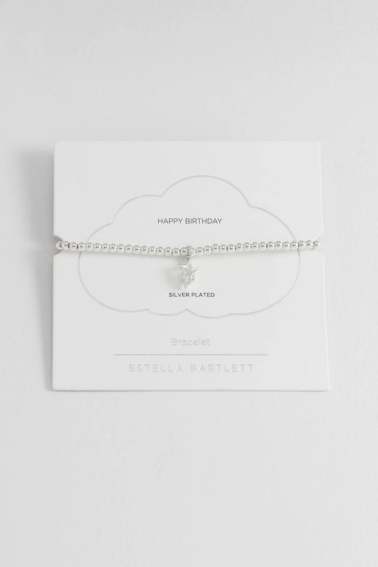 Estella Bartlett - Sienna Beaded Interlinked Star Charm Bracelet
