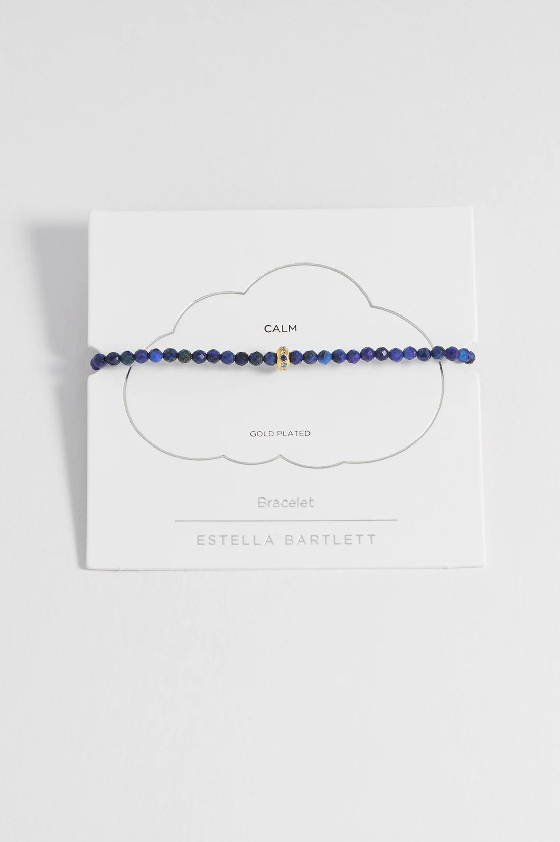 Estella Bartlett - Lapis Lazuli CZ Disc Amelia Bracelet