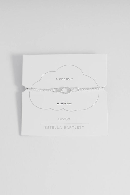 Estella Bartlett - Oval Link CZ Louise Bracelet