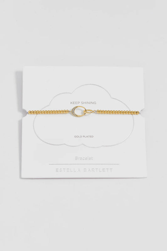 Estella Bartlett - Interlinked CZ Ovals Louise Bracelet