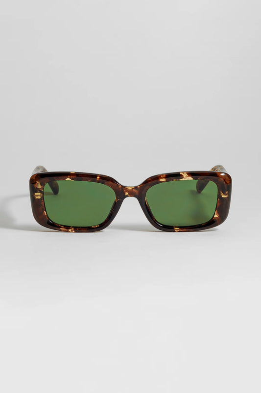 Estella Bartlett - Tortoiseshell Vilnius Rectangle Women’s Sunglasses