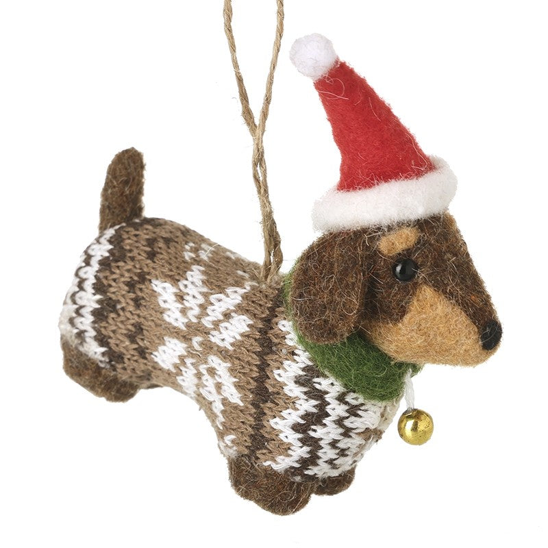 Festive Sausage Dog
