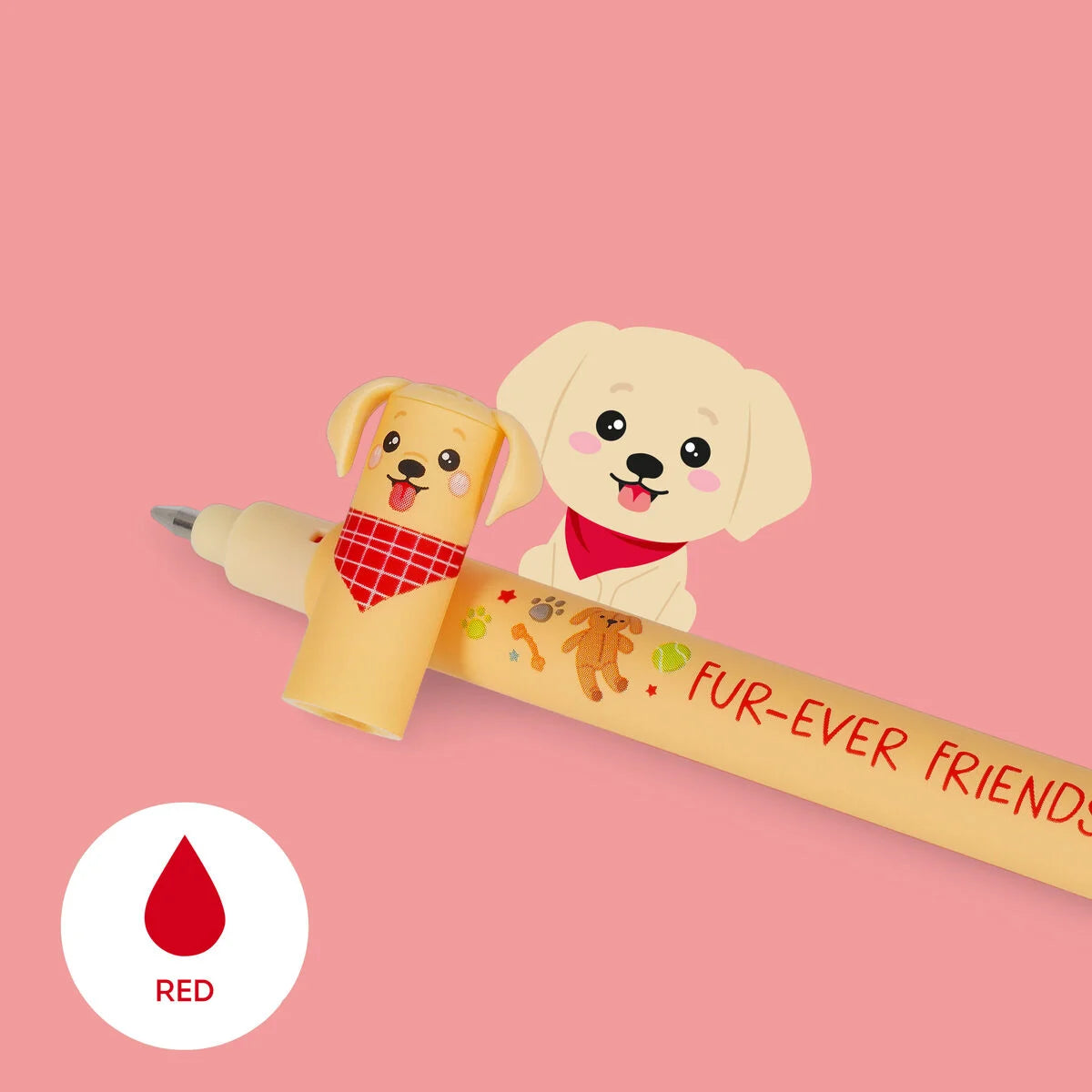 Set of three Erasable Pens - Fur-ever Friends
