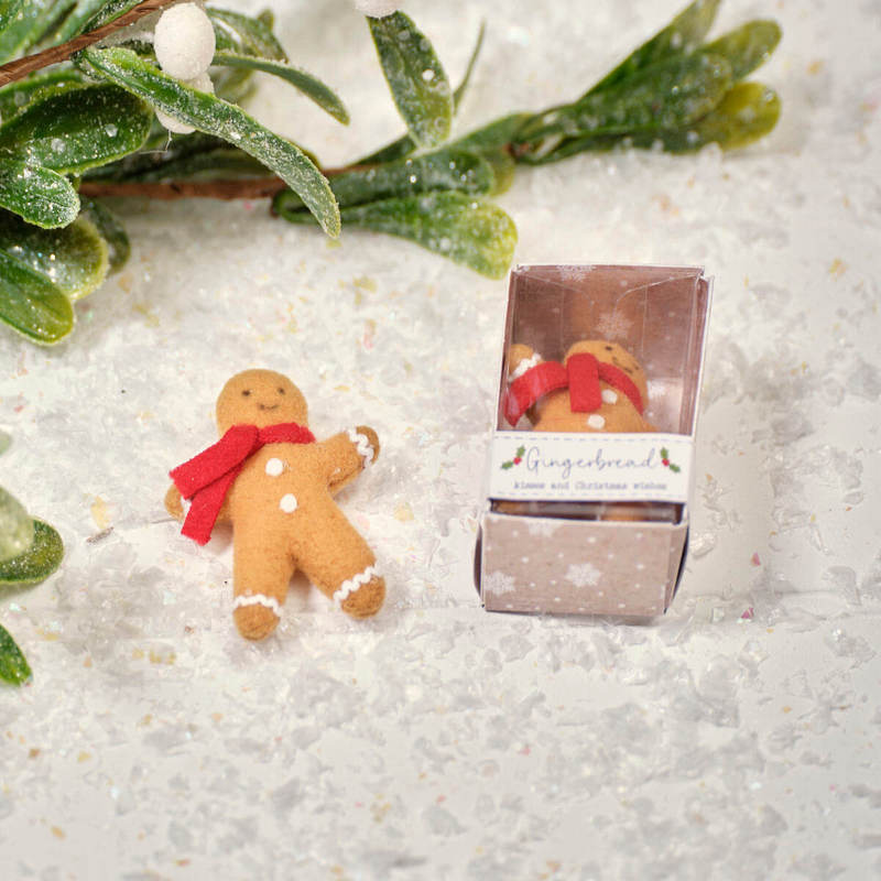 A Tiny Christmas Gingerbread Boxed keepsake