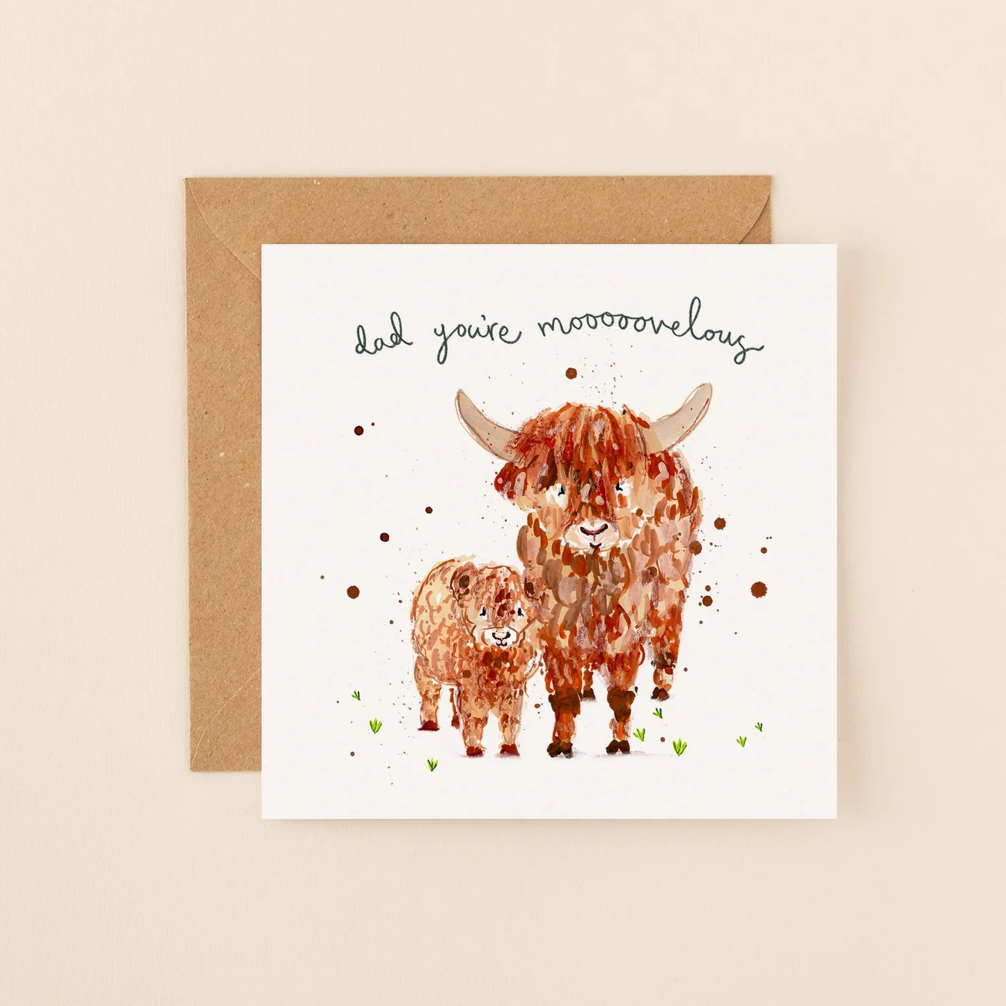 Louise Mulgrew - Father's Day Card 'Dad'