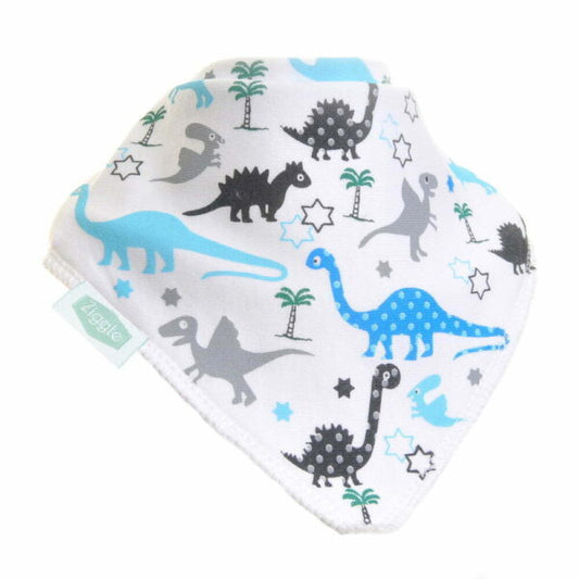 Ziggle Uptown Dinosaur Dribbler Bib