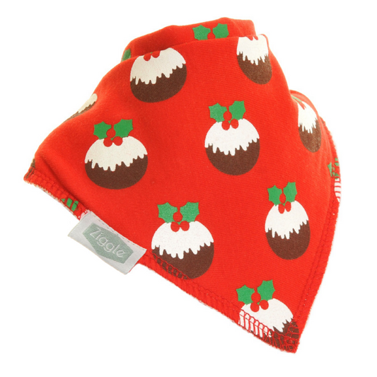 Ziggle Pudding Print Bib