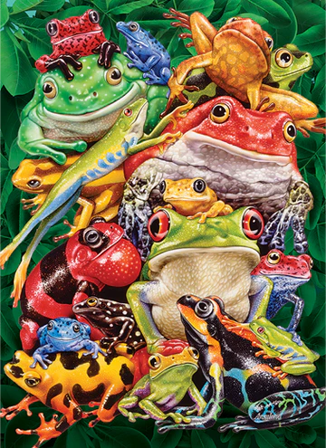 Frog Business Puzzle