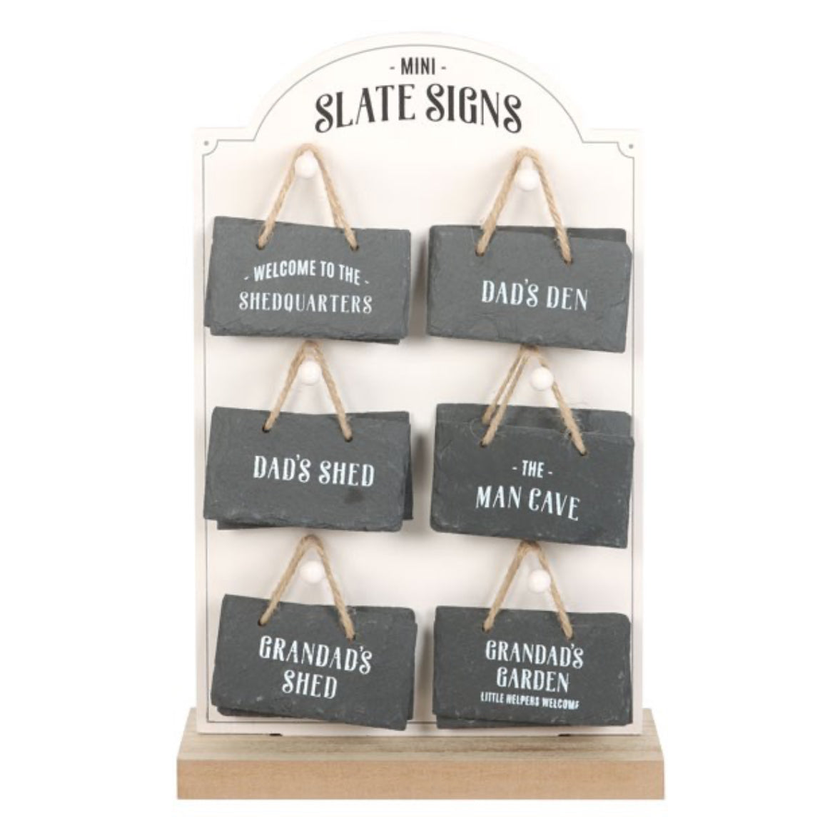 Sale - Slate Man plaques