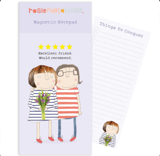 Excellent Friend Magnetic Notepad