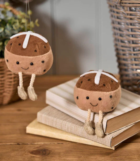 Hot Cross Bun Novelty Shelf Sitter