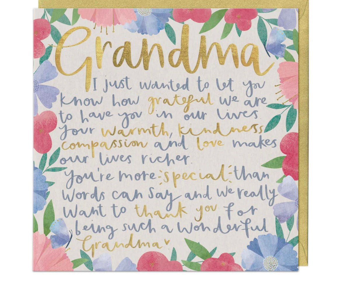 WF - Grandma CARD F060